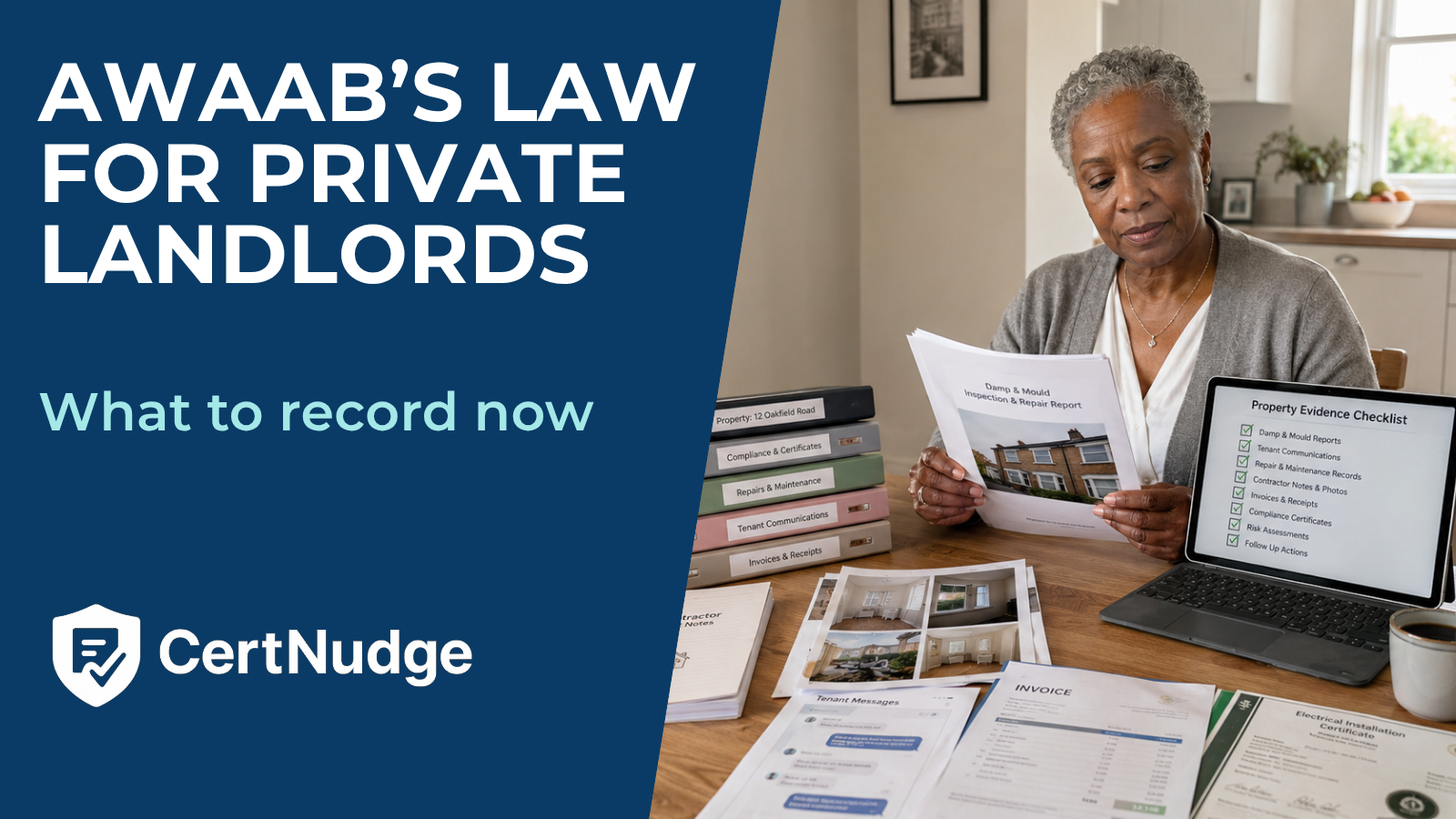 Awaabs law and what private landlords should know